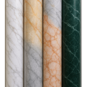 Marble Grain PVC Foil Roll Laminated PVC film China factory