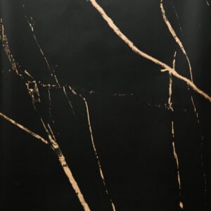 Gold Vein Marble Finish PVC Film for Hotel and Commercial Design