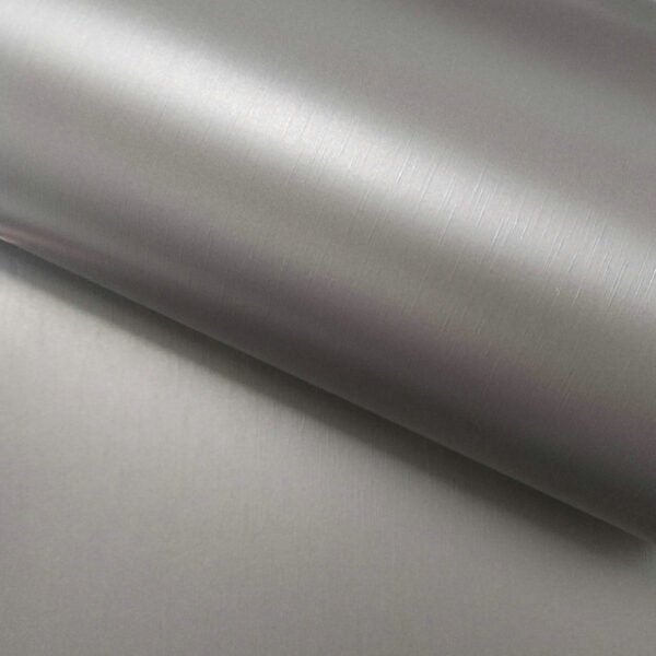 Metallic Finish PVC foil glay color