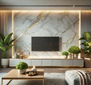 marble finish wallpanel