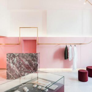Vinyl Wallcovering for Shopping Malls