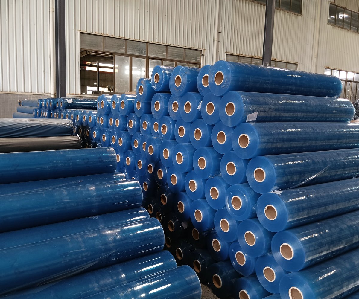 Clear pvc film factory